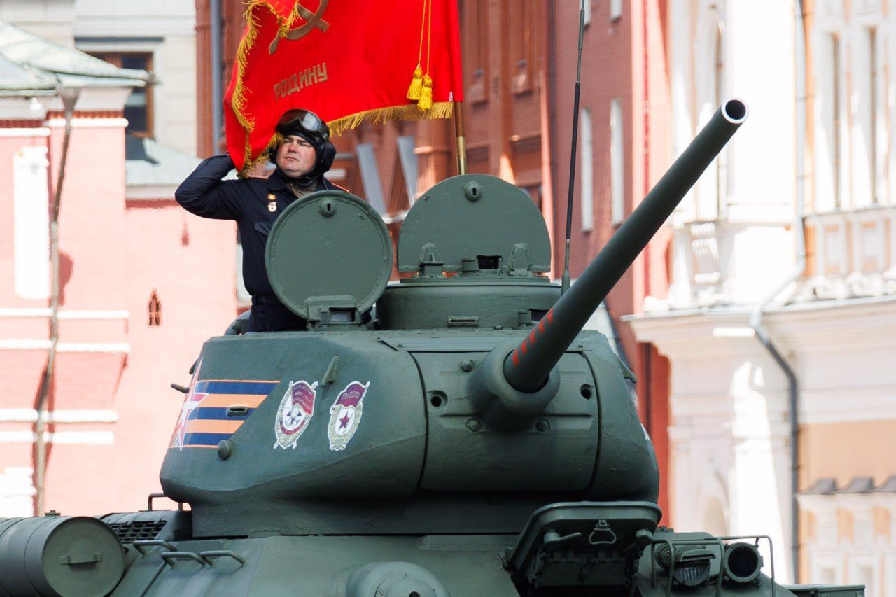 Великий парад Победы на Красной площади